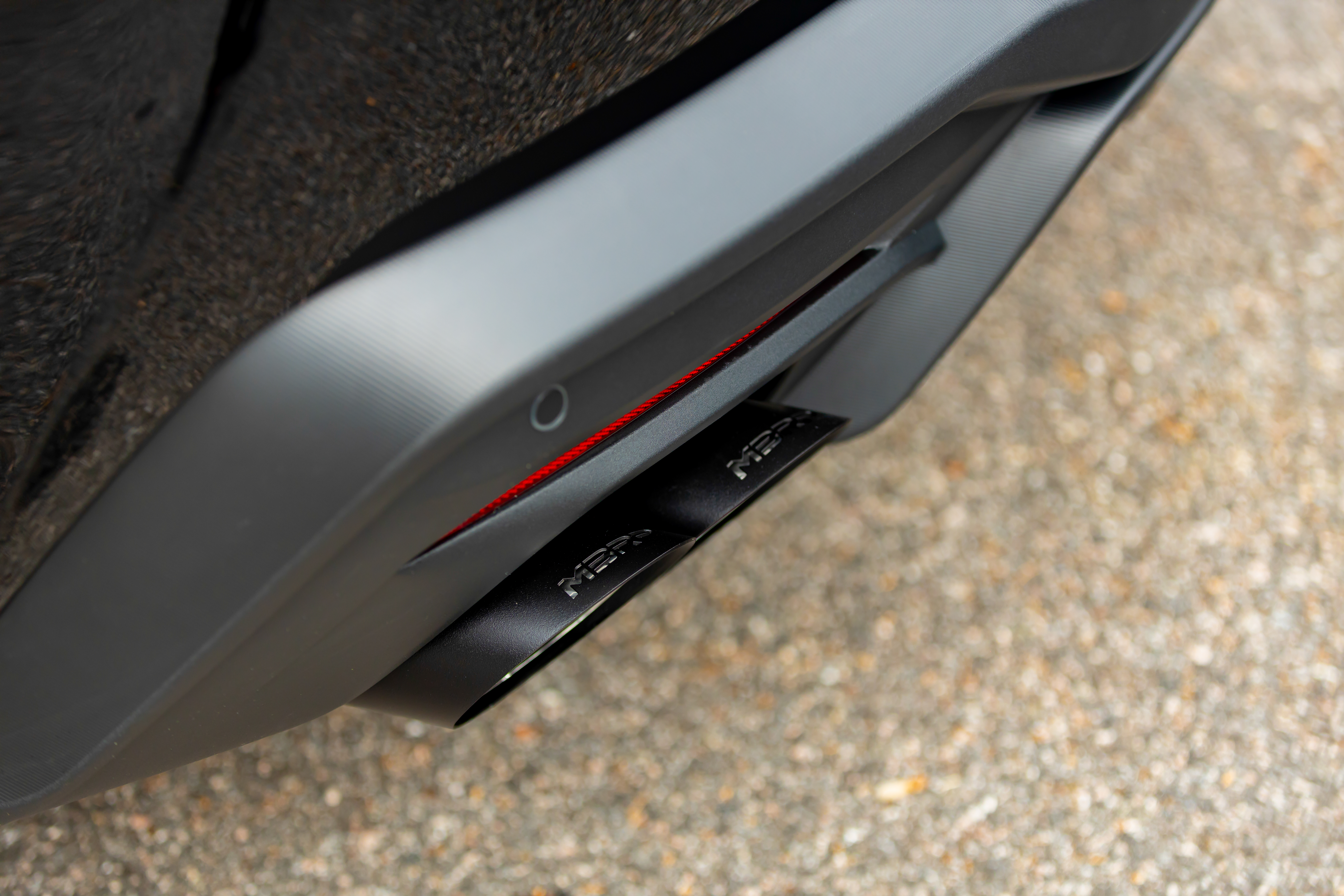 MBRP Exhaust 4\" OD Quad Tip Cover Kit BLK
